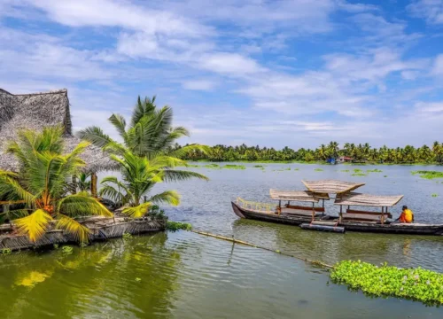 A tranquil backwater destination on the banks of Vembanad Lake, famous for houseboat cruises and bird sanctuaries.