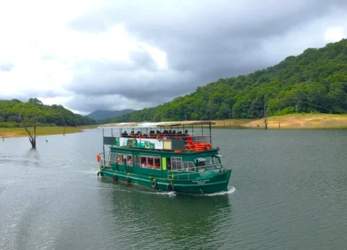 Home to the famous Periyar Wildlife Sanctuary, elephant safaris, and spice plantations.
